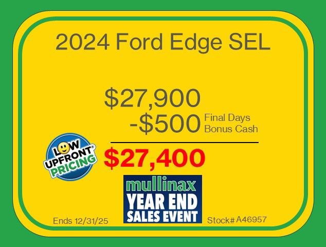 Certified 2024 Ford Edge SEL w/ Convenience Package image 8