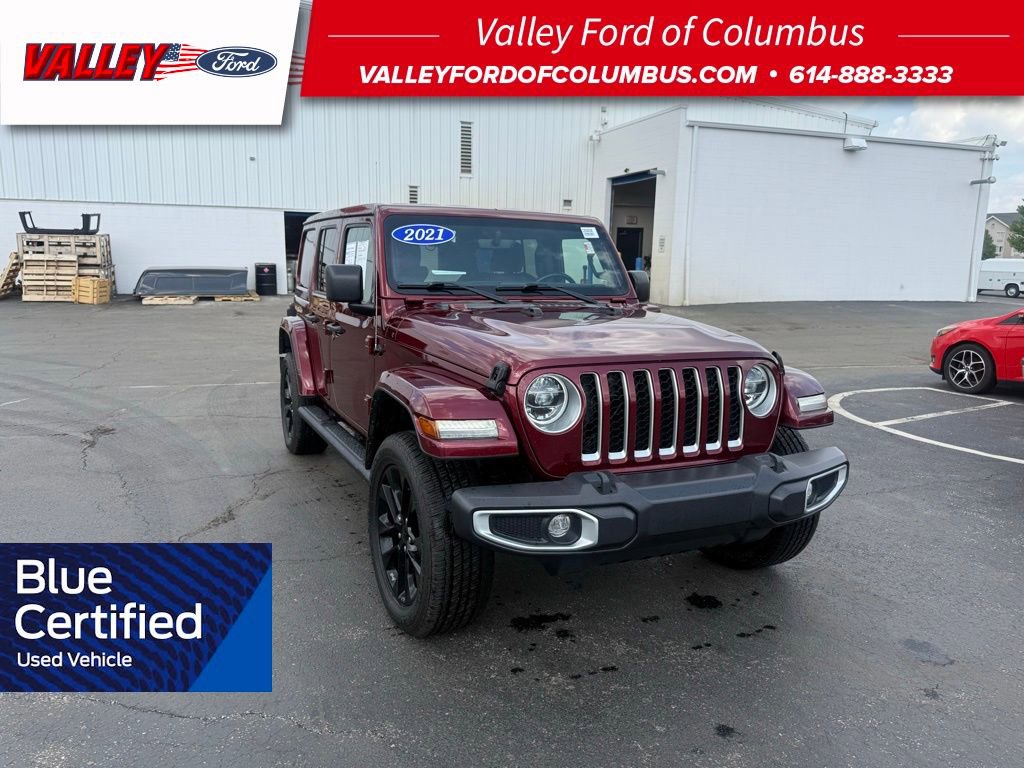 Used 2021 Jeep Wrangler Unlimited Sahara w/ Cold Weather Group