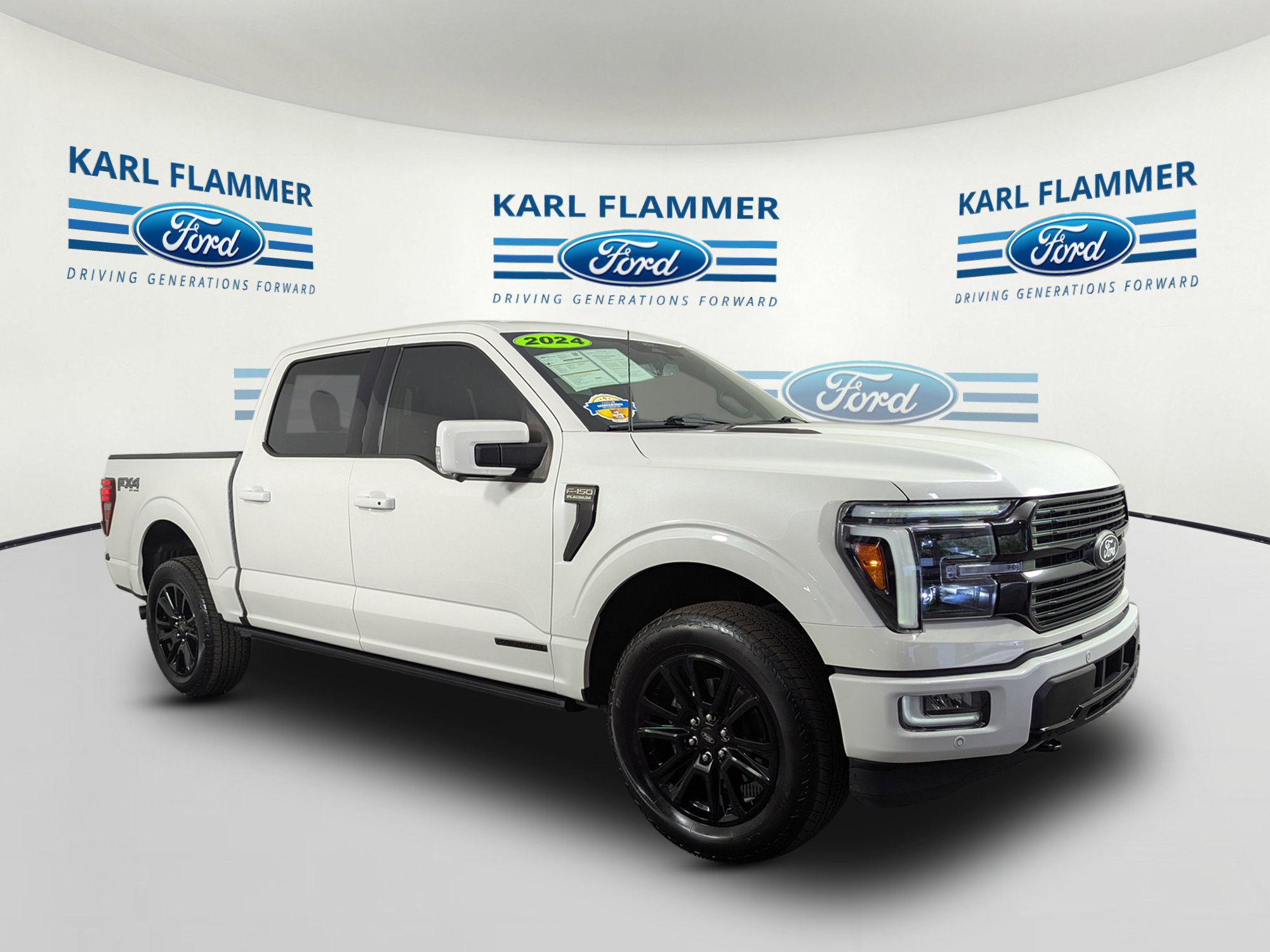 Certified 2024 Ford F150 Platinum w/ FX4 Off-Road Package