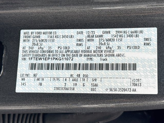 Certified 2023 Ford F150 XLT w/ Equipment Group 302A High AWD/4WD image 41