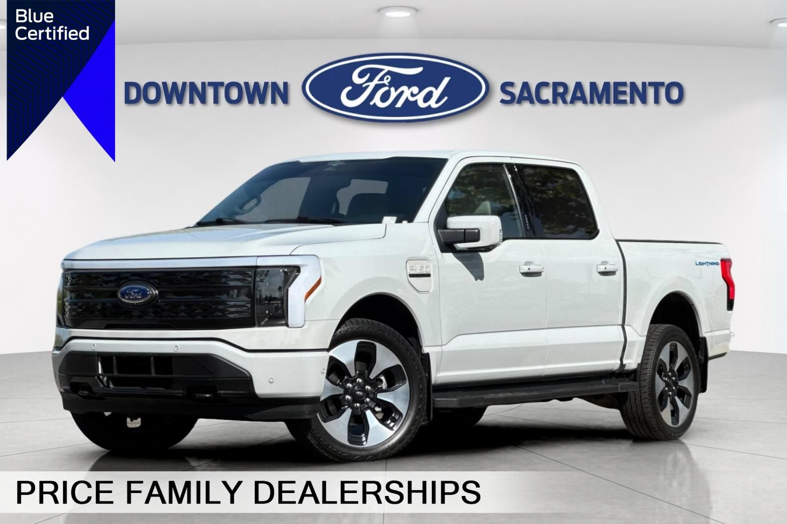 Certified 2023 Ford F150 Lightning Platinum