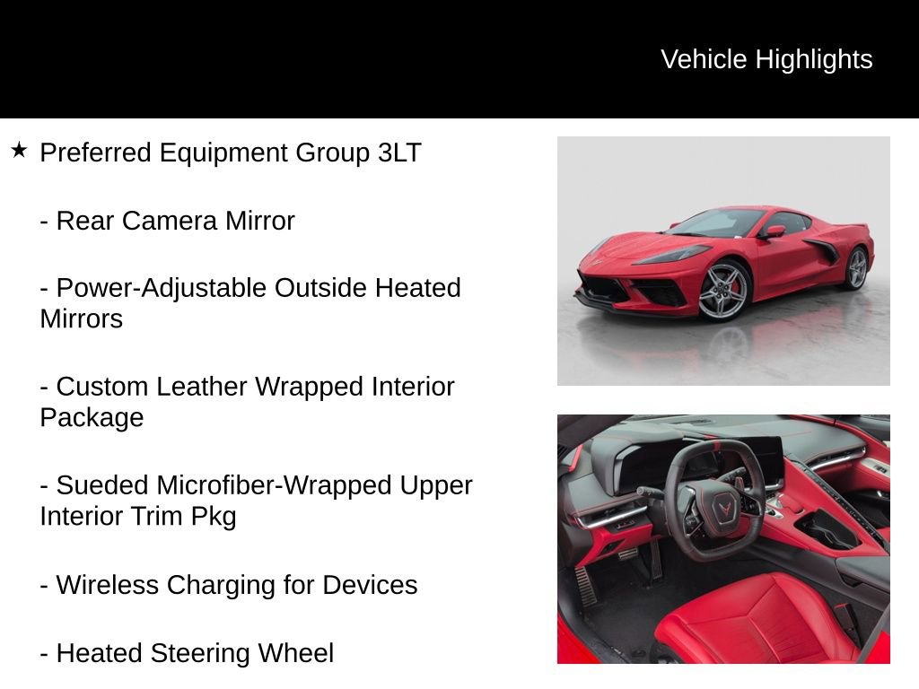 Used 2020 Chevrolet Corvette Stingray w/ 3LT Preferred Equipment Group image 11