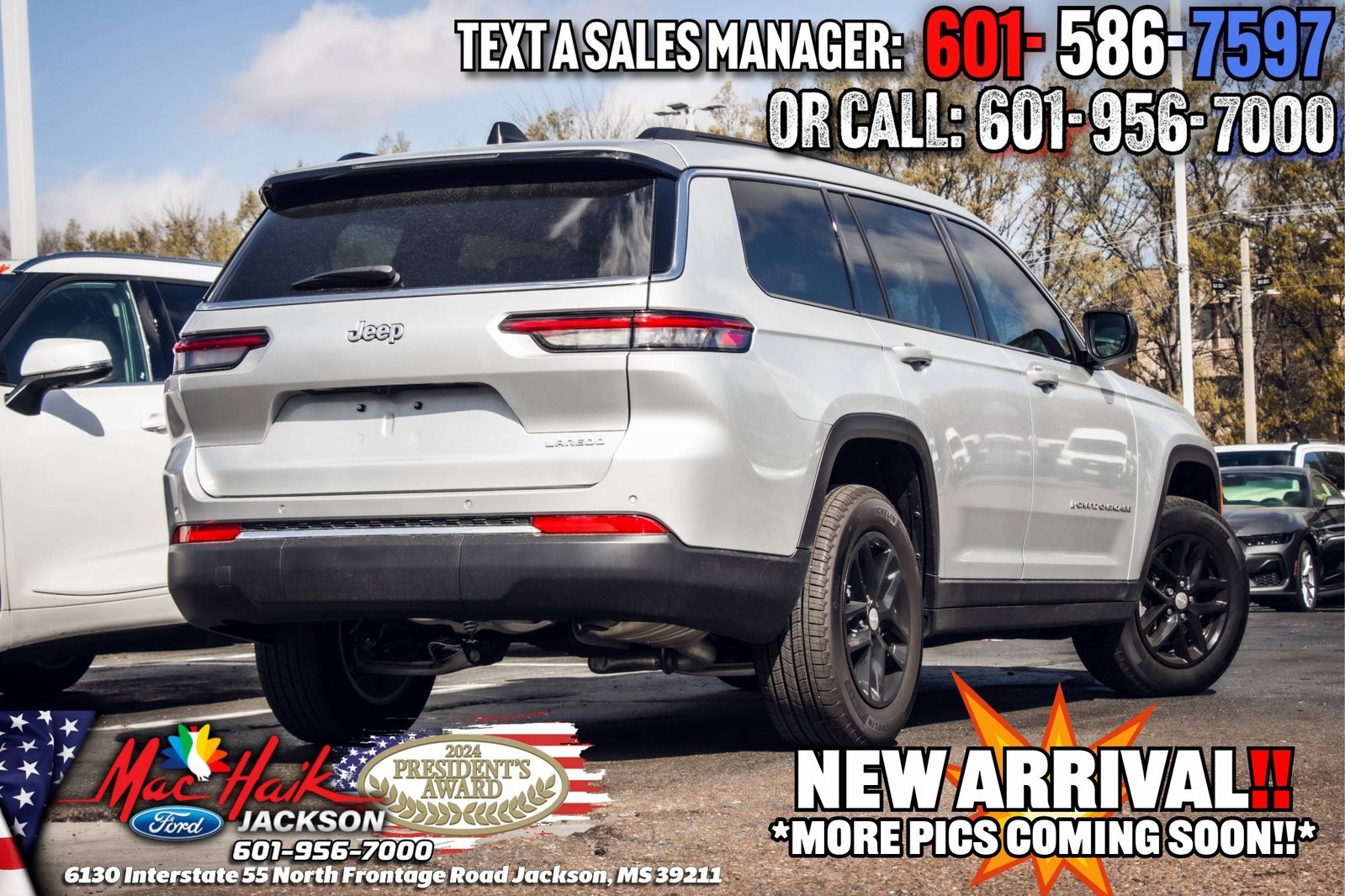 Used 2025 Jeep Grand Cherokee L Laredo w/ Luxury Tech Group I image 1