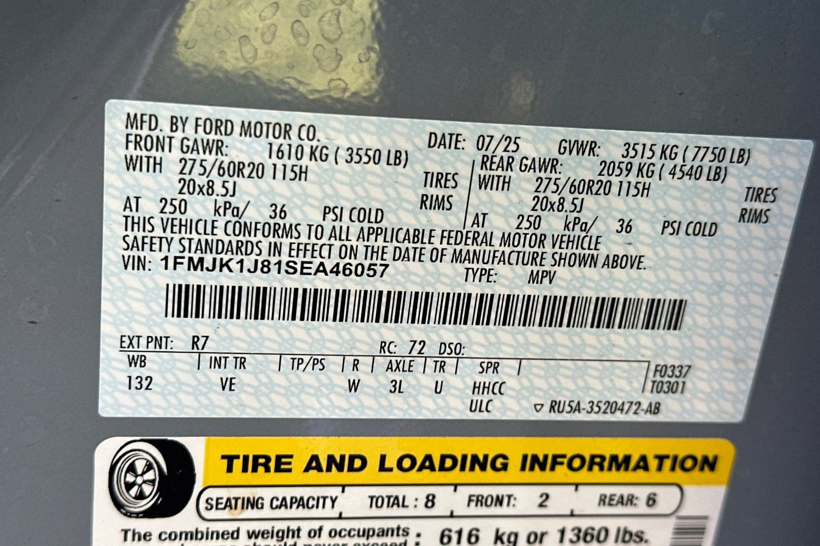 Certified 2025 Ford Expedition Max Active AWD/4WD image 30