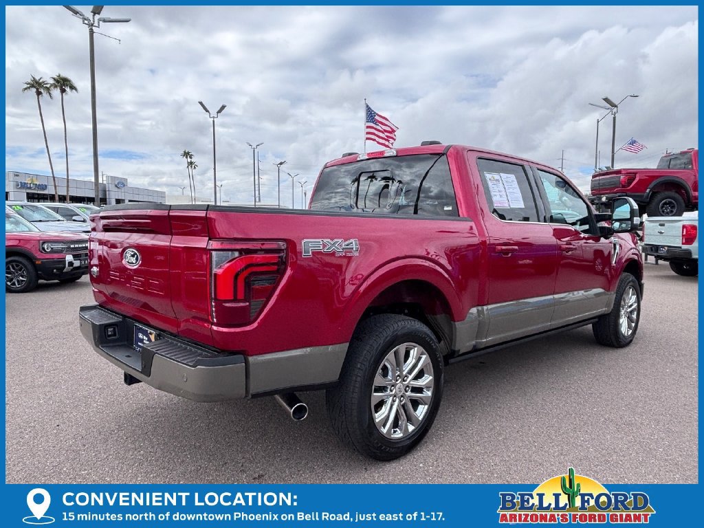 Certified 2025 Ford F150 King Ranch w/ FX4 Off-Road Package AWD/4WD image 6