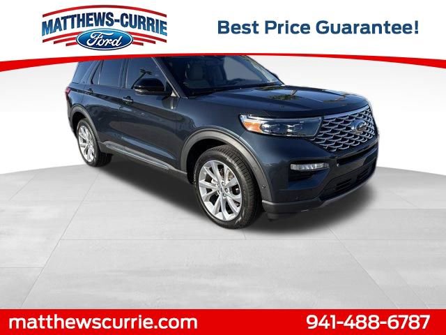 Certified 2023 Ford Explorer Platinum w/ Technology Package image 1