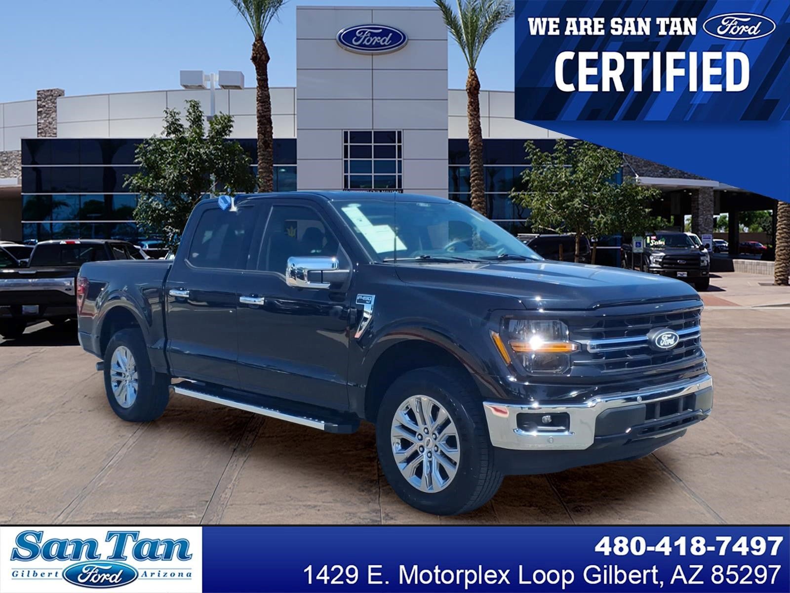 Certified 2024 Ford F150 XLT w/ Equipment Group 302A MID RWD image 1