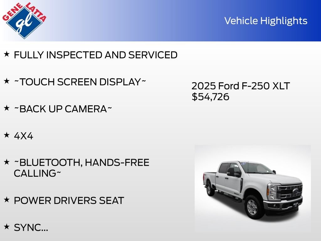 Certified 2025 Ford F250 XLT AWD/4WD image 29