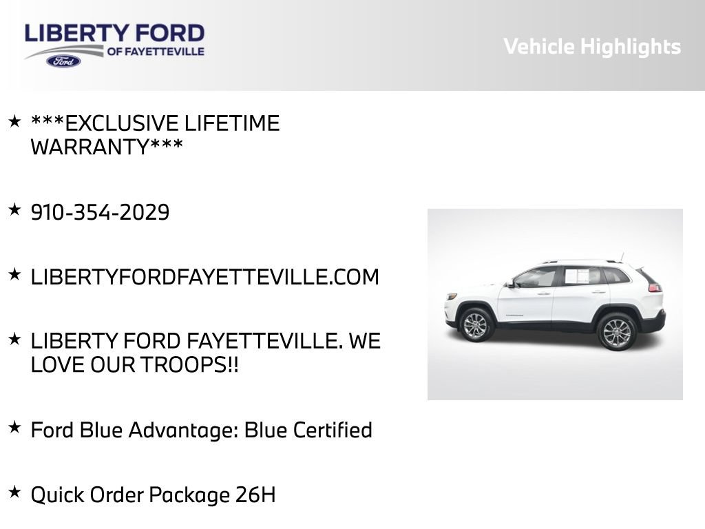 Used 2021 Jeep Cherokee Latitude Lux AWD/4WD image 5