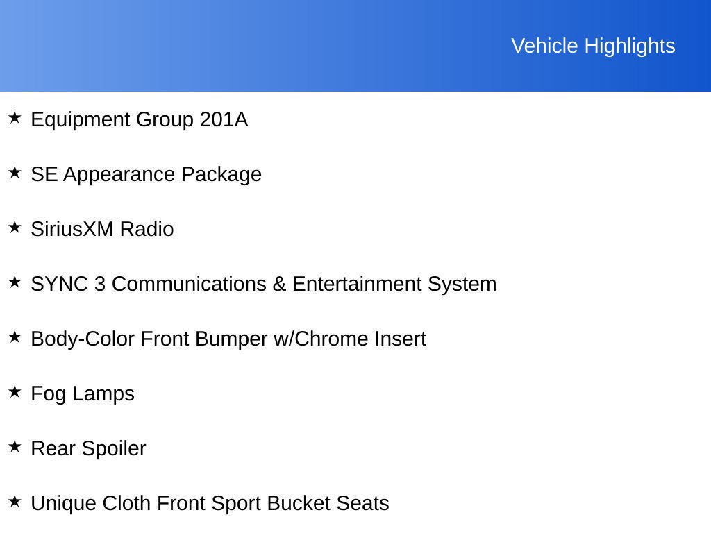 Certified 2018 Ford Fiesta SE w/ Equipment Group 201A FWD image 7