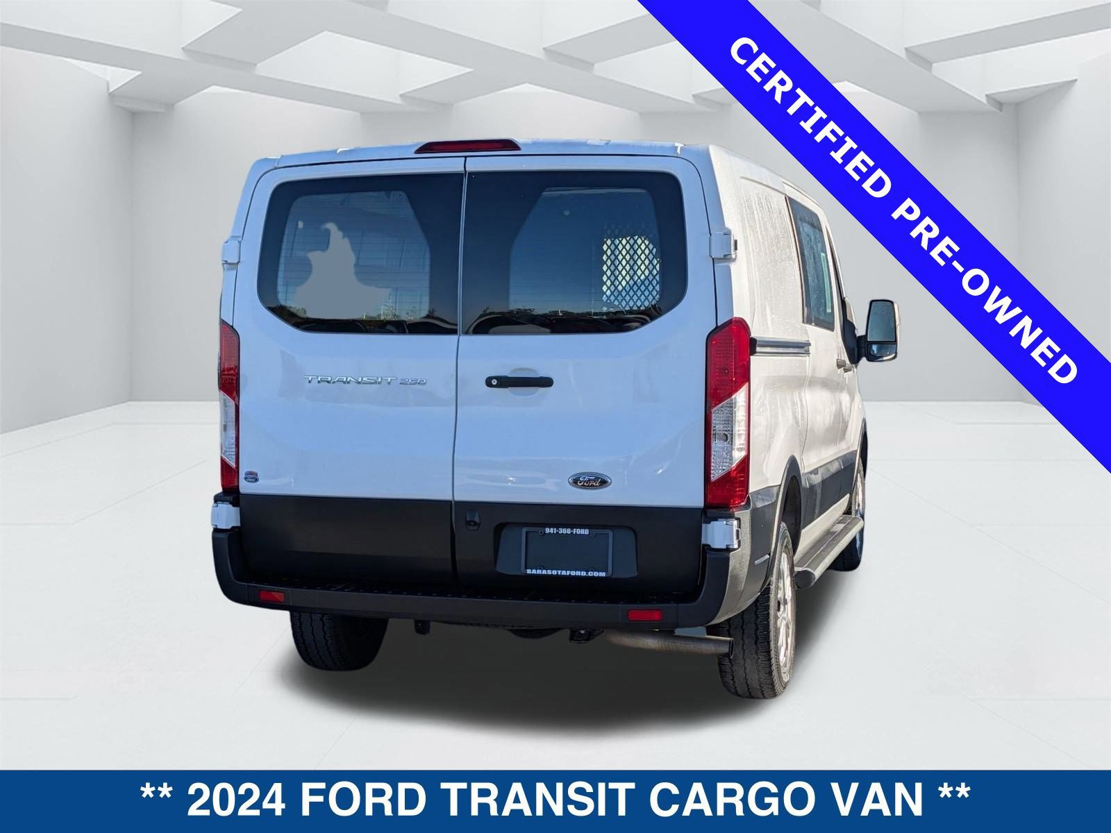 Certified 2024 Ford Transit 250 Low Roof w/ Exterior Upgrade Package image 4