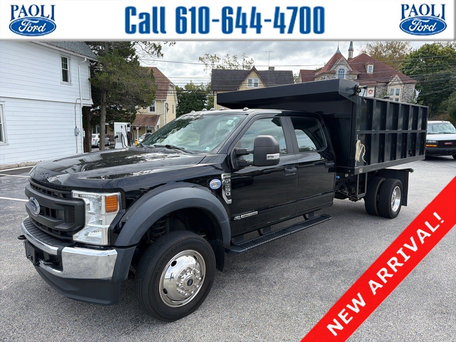 Certified 2022 Ford F550 4x4 Crew Cab Super Duty w/ Power Equipment Group