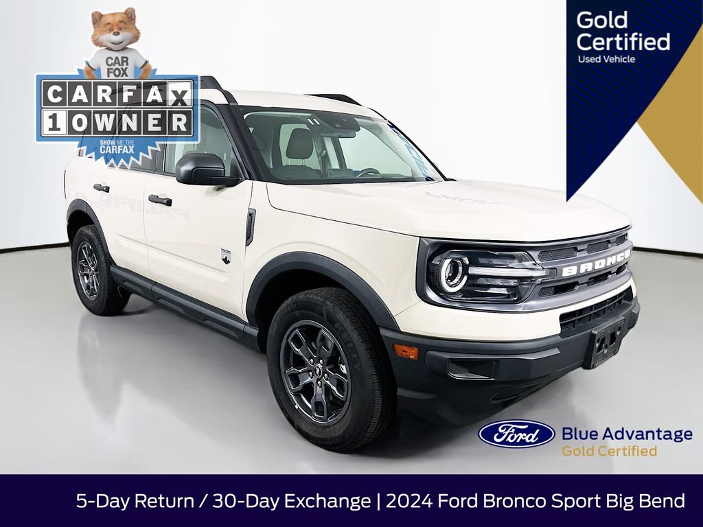 Certified 2024 Ford Bronco Sport Big Bend