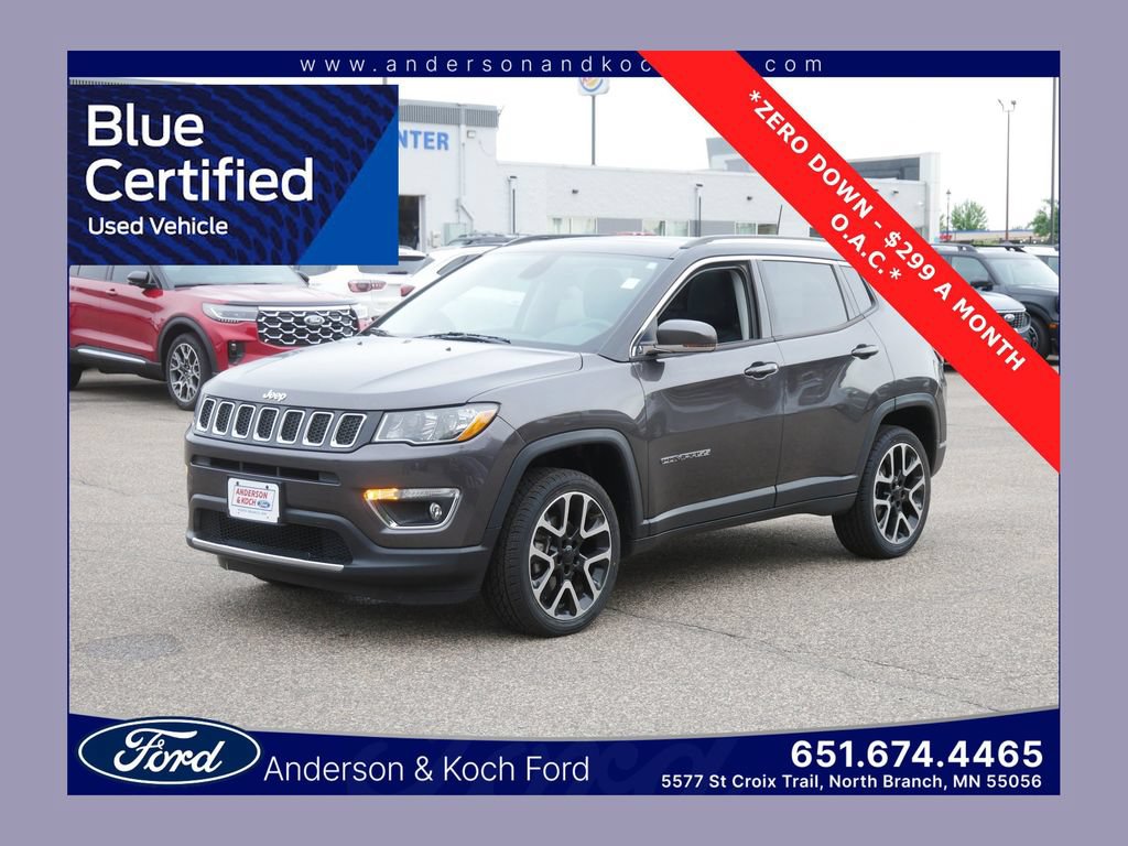 Used 2018 Jeep Compass Limited w/ Navigation Group