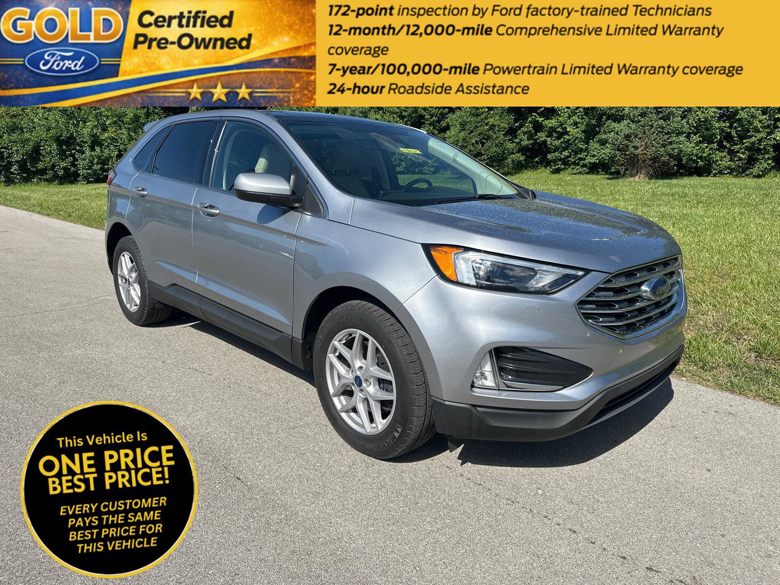 Certified 2022 Ford Edge SEL w/ Convenience Package AWD/4WD image 1