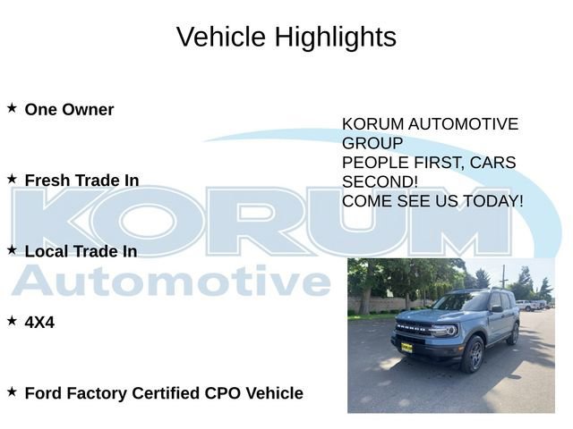 Certified 2023 Ford Bronco Sport Big Bend AWD/4WD image 4
