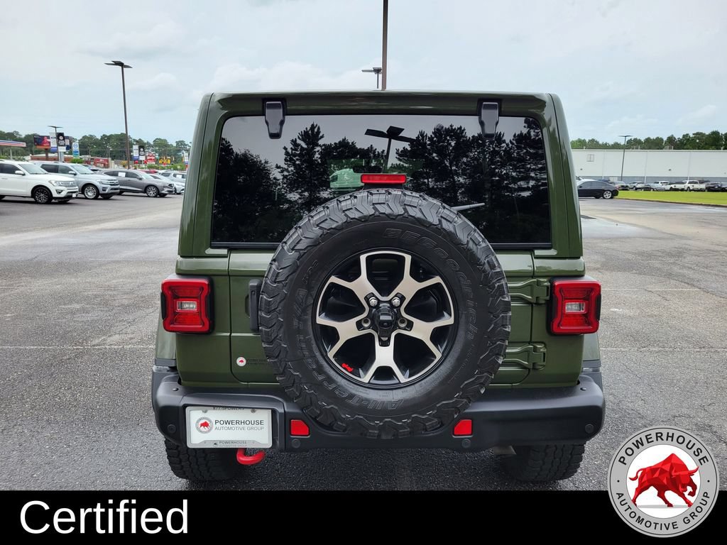 Used 2021 Jeep Wrangler Unlimited Rubicon AWD/4WD image 4