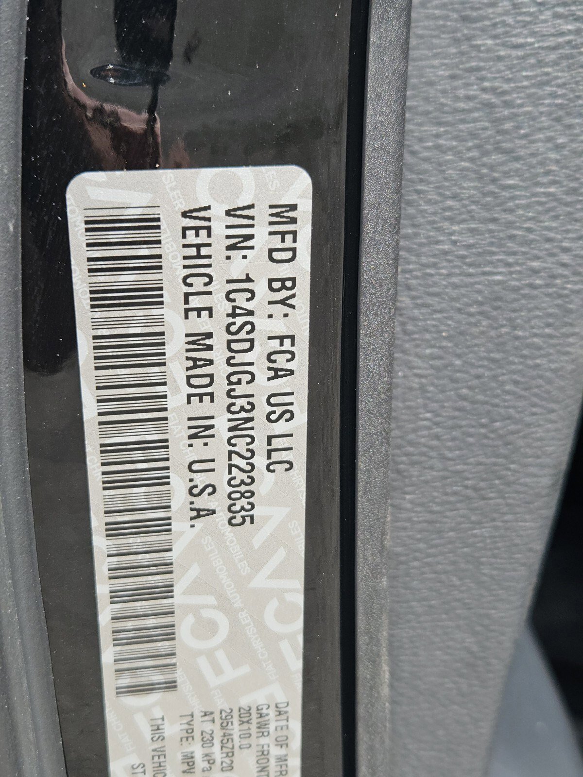 Used 2022 Dodge Durango SRT w/ Black Package image 34