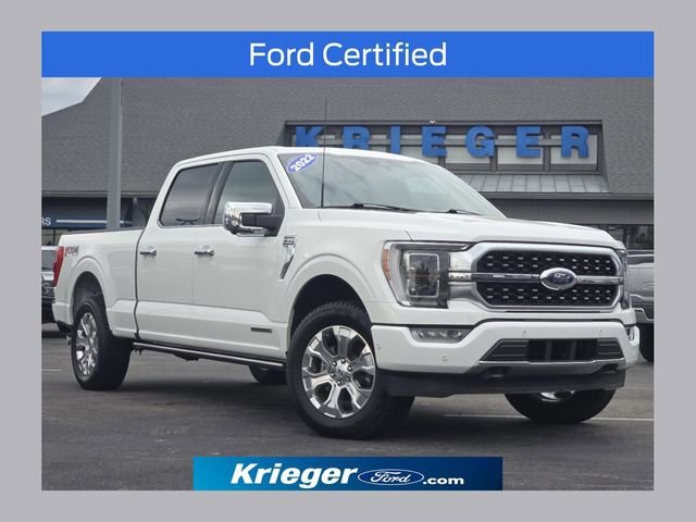 Certified 2022 Ford F150 Platinum w/ Max Trailer Tow Package