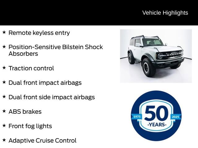 Certified 2023 Ford Bronco Outer Banks w/ Sasquatch Package AWD/4WD image 31