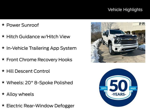 Used 2024 Chevrolet Silverado 2500 High Country w/ High Country Premium Package image 16