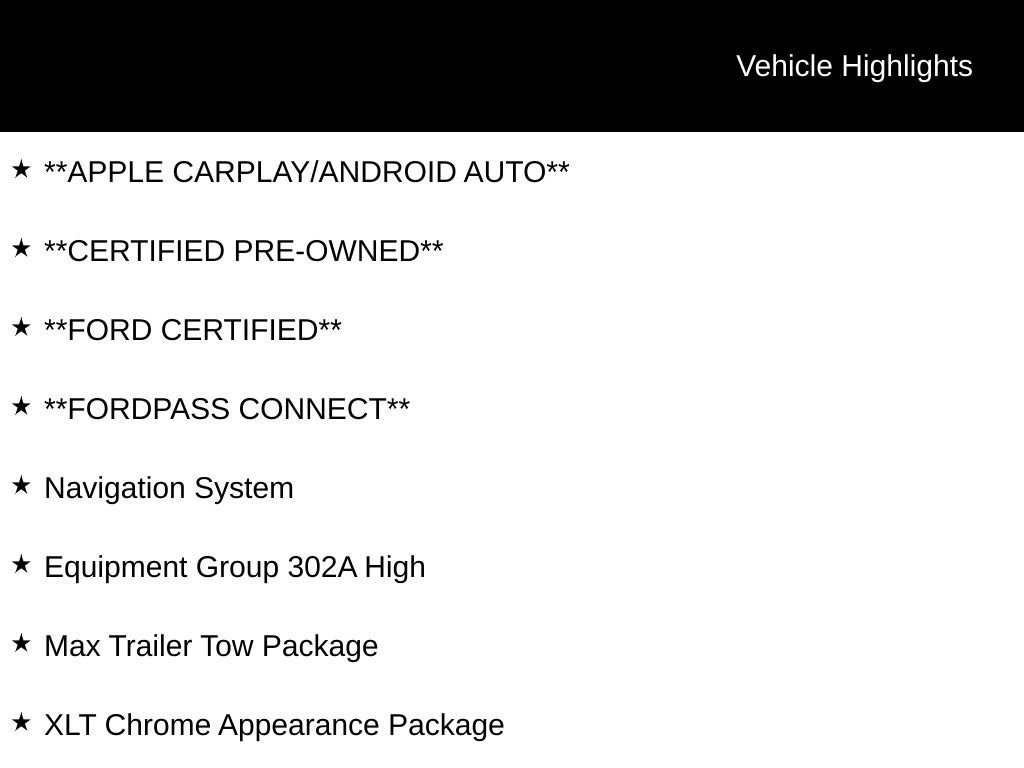 Certified 2021 Ford F150 XLT w/ Equipment Group 302A High AWD/4WD image 10