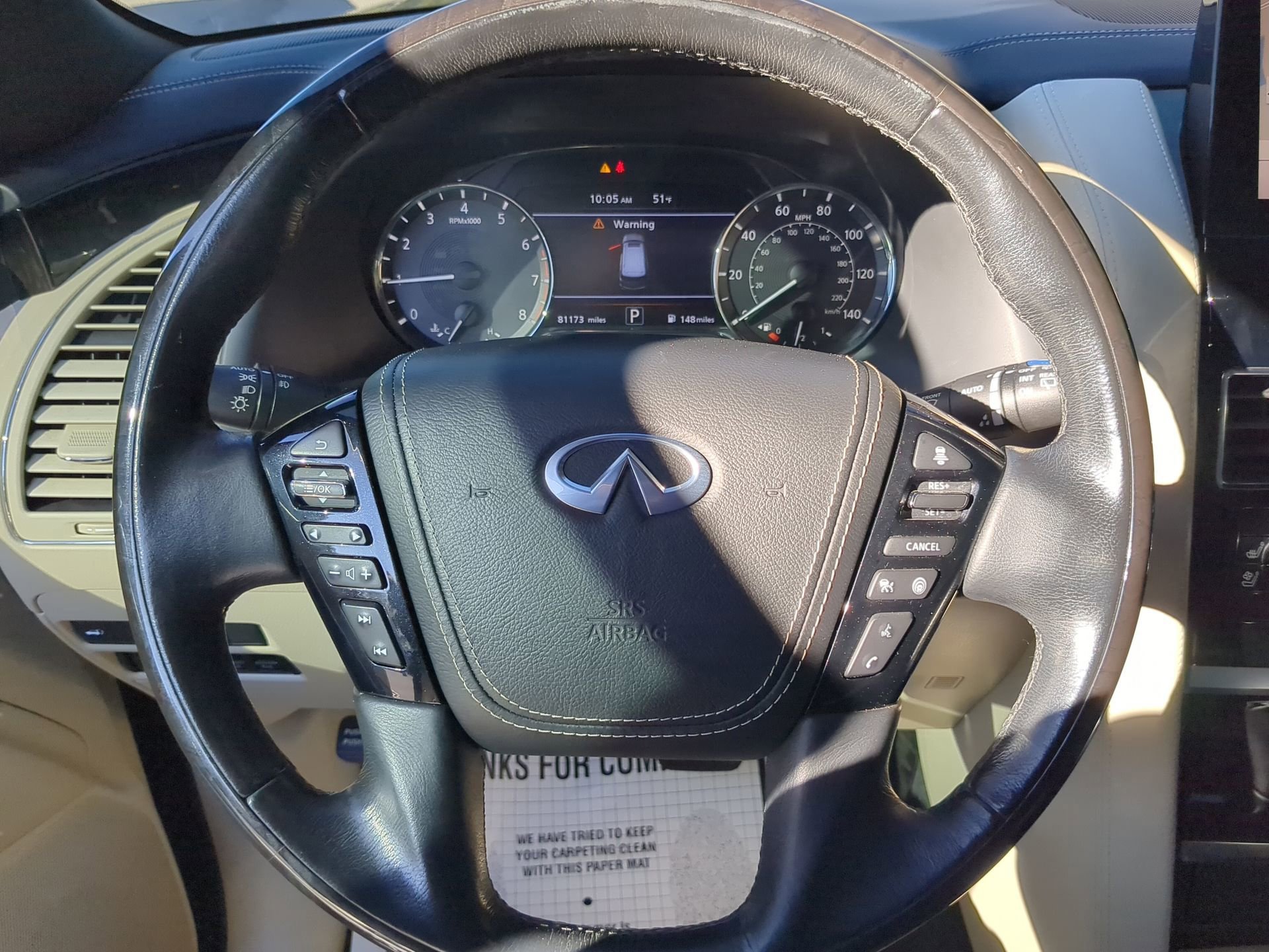 Used 2022 INFINITI QX80 Sensory w/ Cargo Package image 62