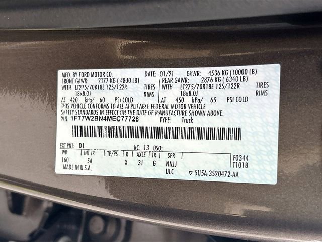 Certified 2021 Ford F250 Lariat w/ Lariat Value Package image 35