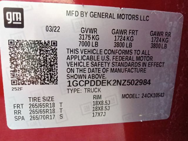 Used 2022 Chevrolet Silverado 1500 LT w/ Protection Package image 39