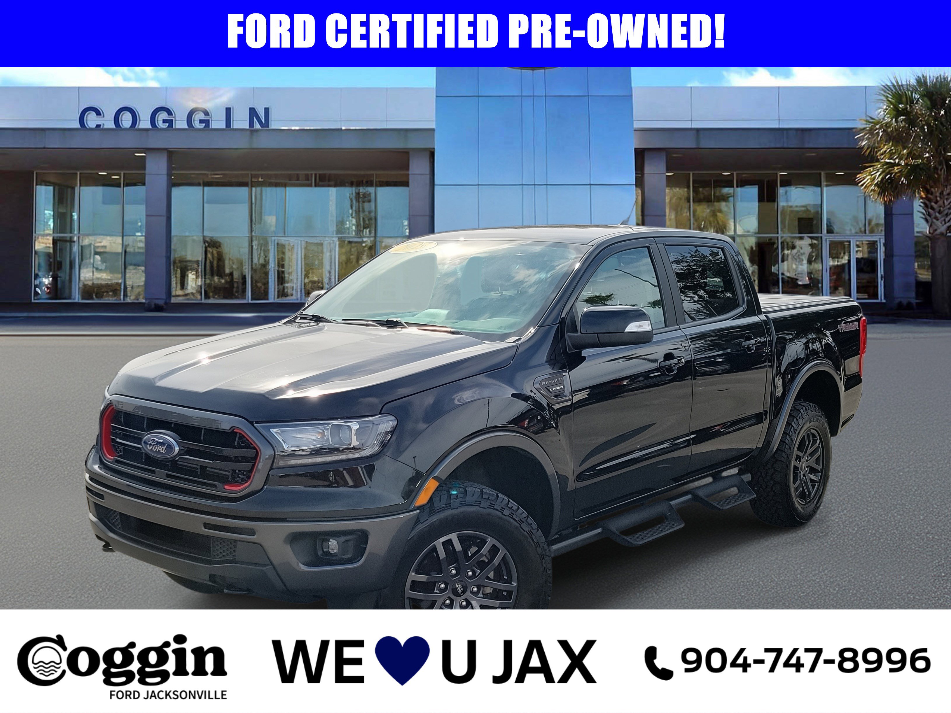 Certified 2023 Ford Ranger Lariat w/ Tremor Off-Road Package