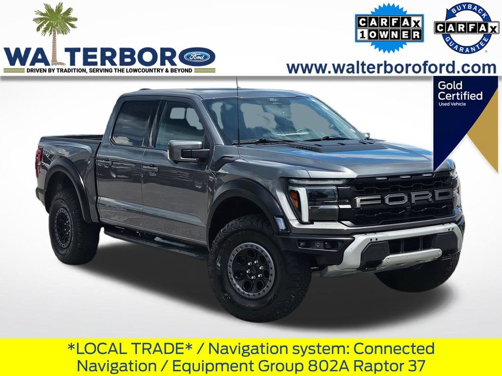 Certified 2024 Ford F150 Raptor