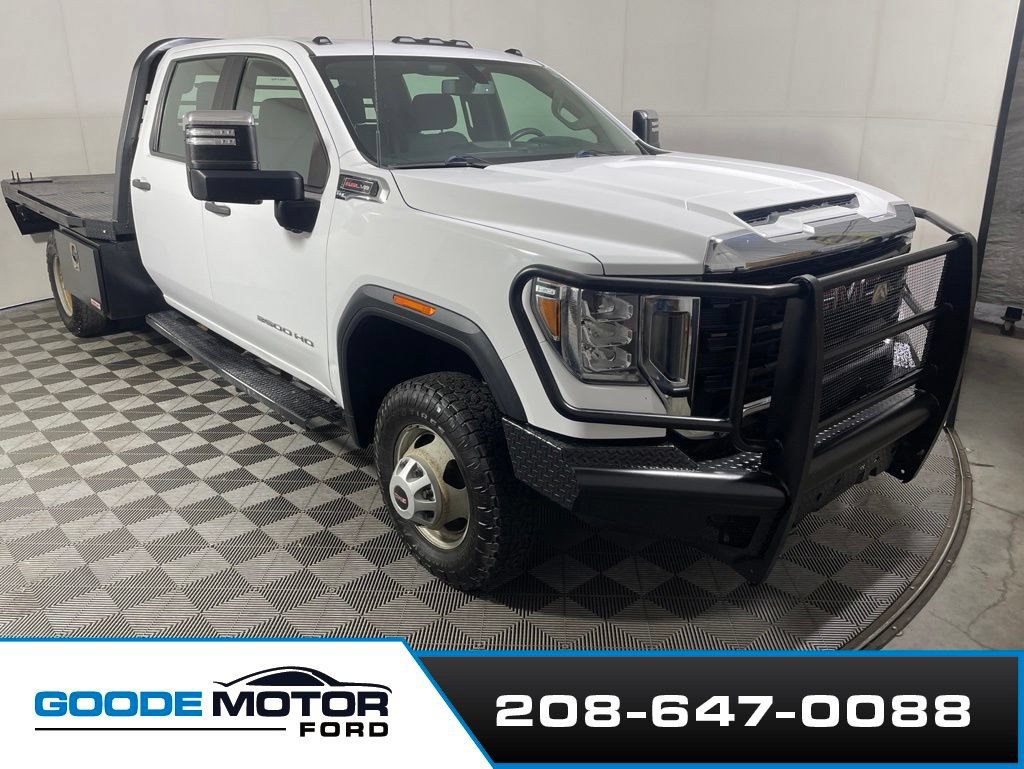 Used 2021 GMC Sierra 3500 4x4 Crew Cab w/ Fleet Convenience Package image 1