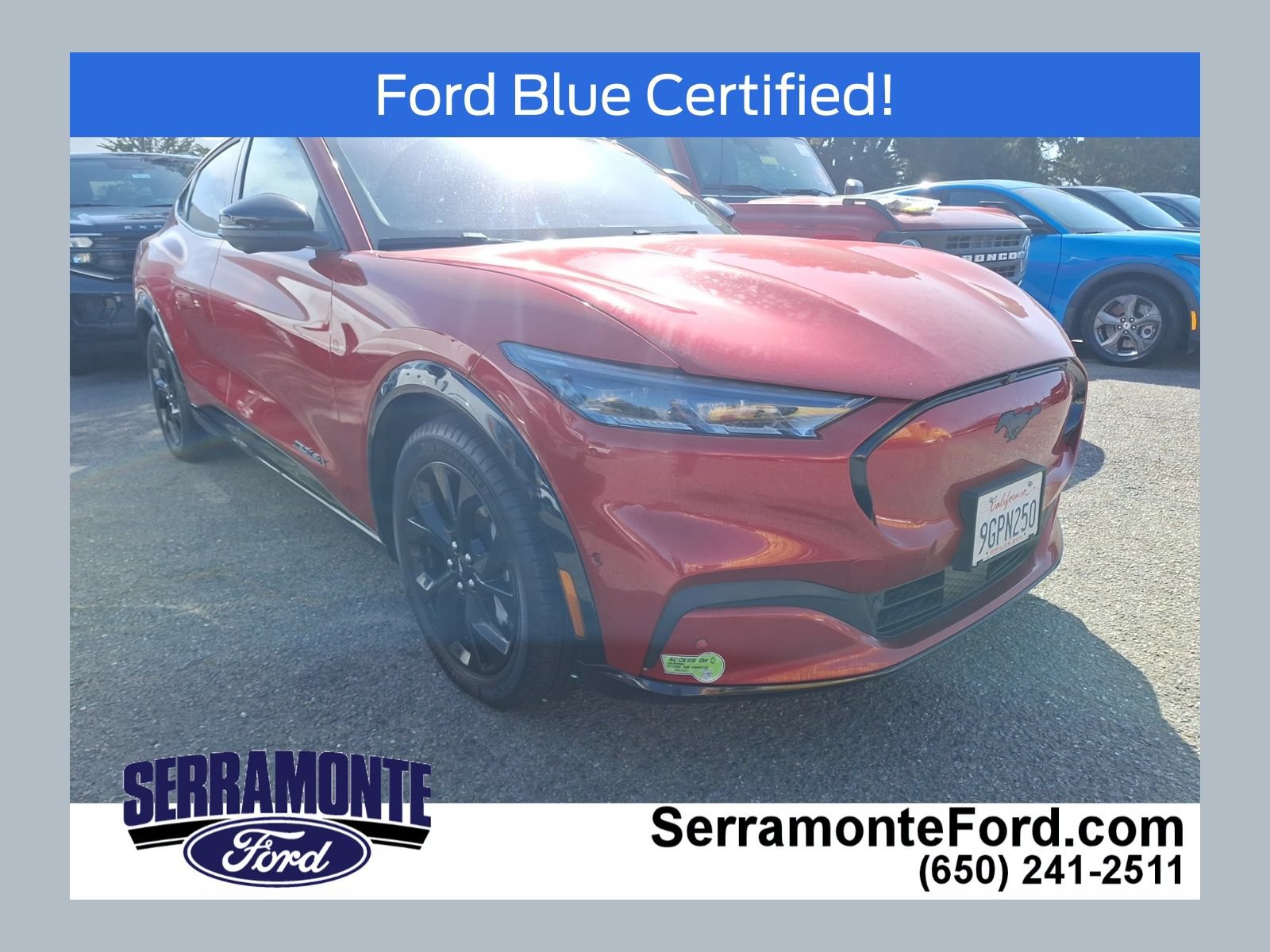 Certified 2023 Ford Mustang Mach-E Premium w/ Mustang Nite Pony Package