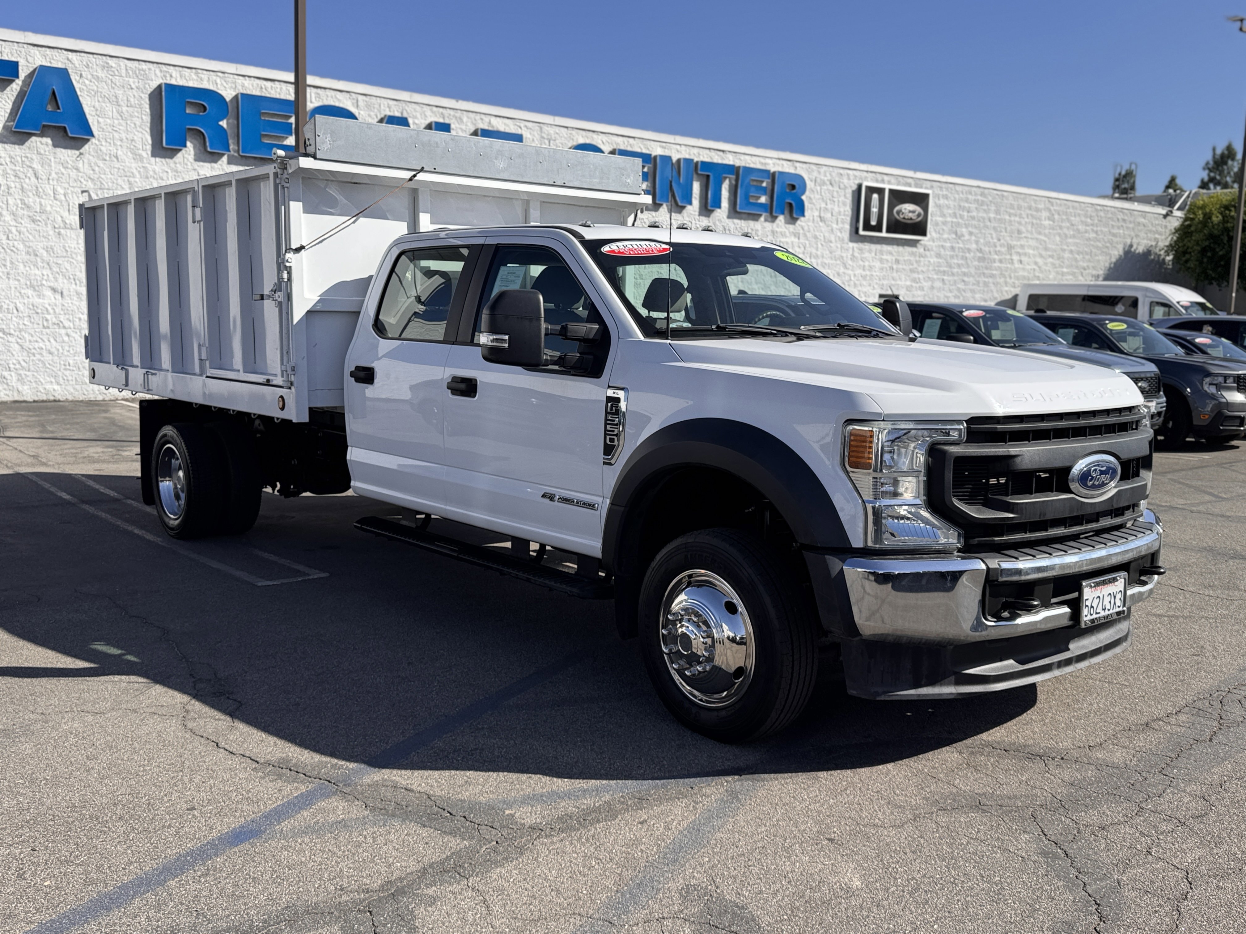 Certified 2022 Ford F550 4x4 Crew Cab Super Duty w/ Power Equipment Group image 8