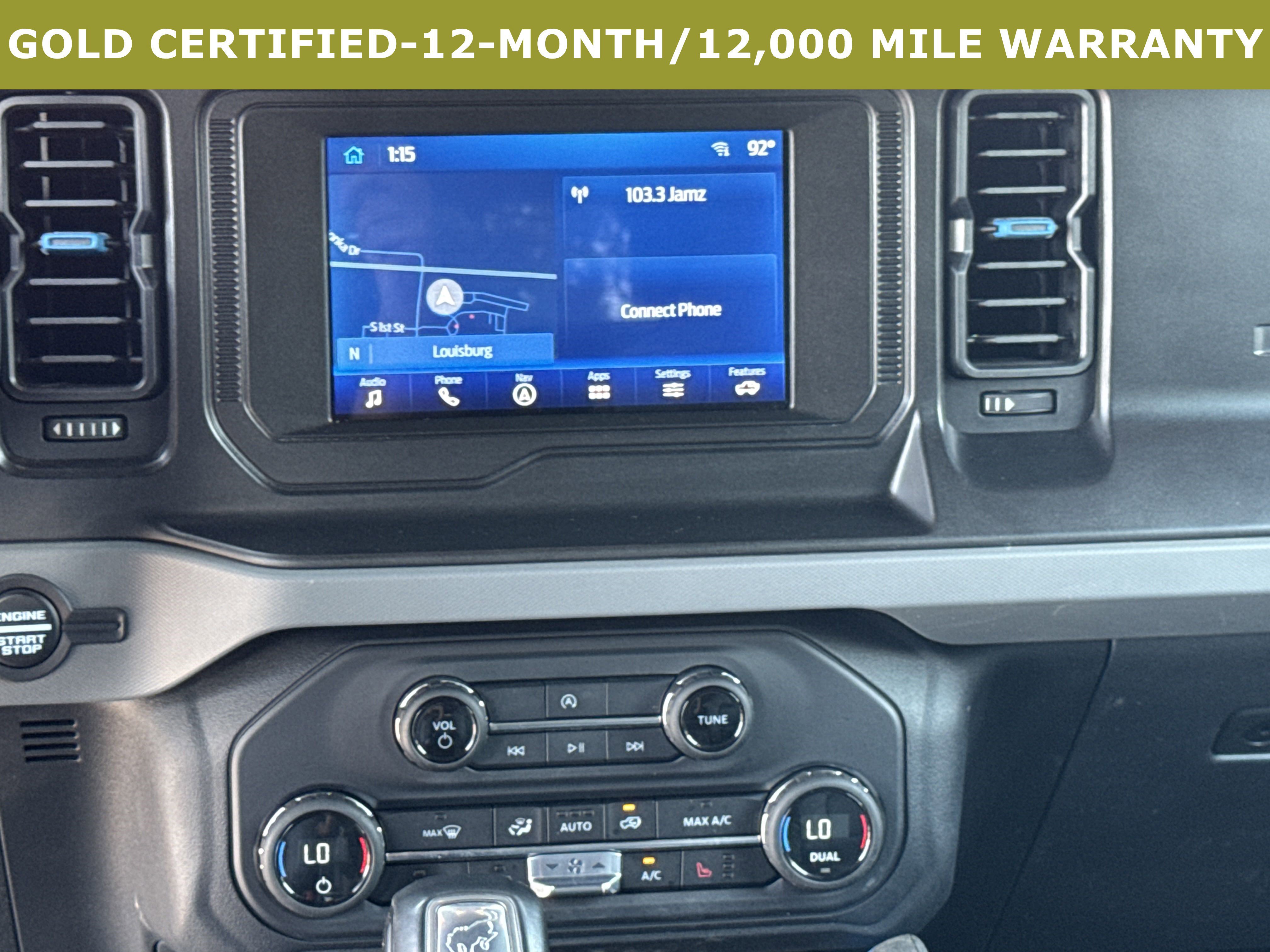 Certified 2023 Ford Bronco Black Diamond image 11