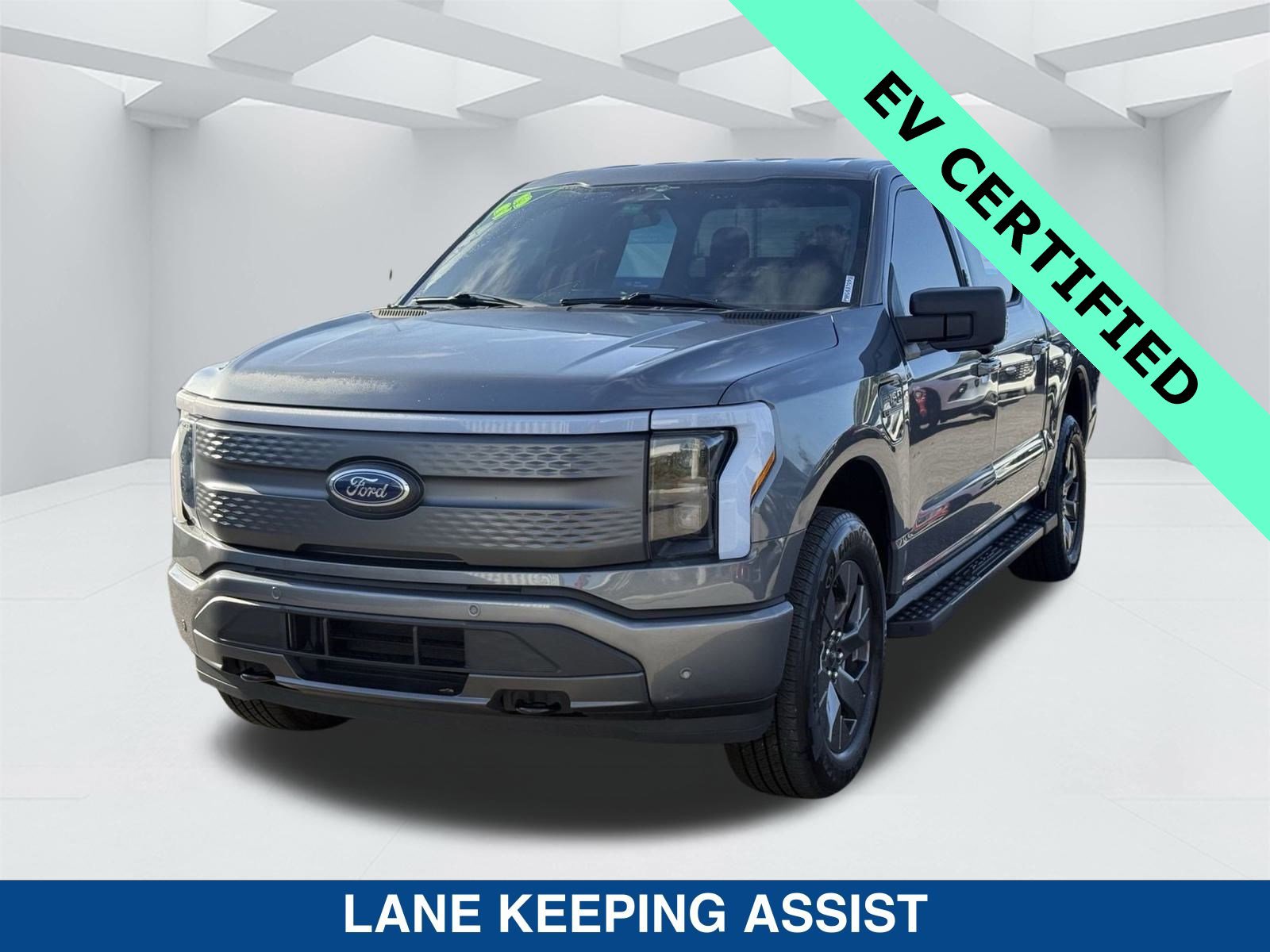 Certified 2023 Ford F150 Lightning XLT w/ Equipment Group 312A High image 7