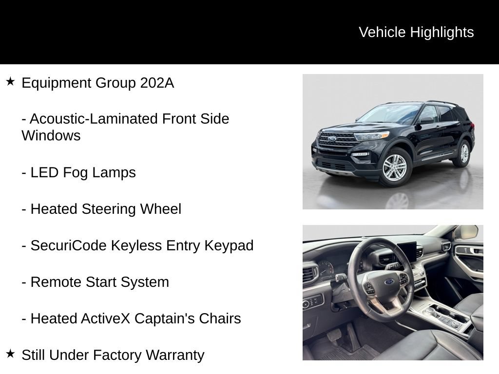 Certified 2023 Ford Explorer XLT w/ Equipment Group 202A AWD/4WD image 6