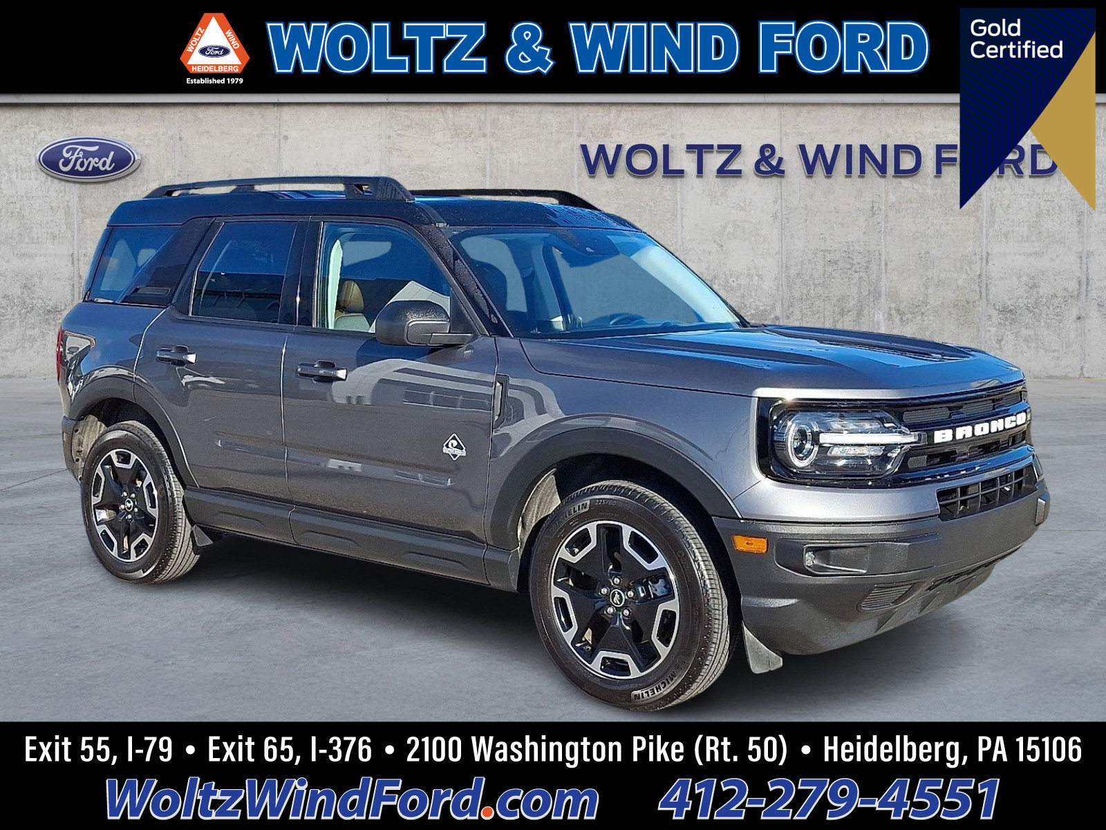 Certified 2024 Ford Bronco Sport Outer Banks image 1