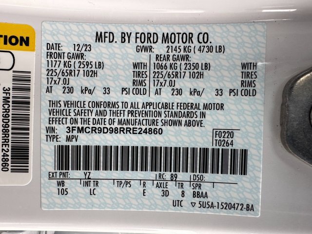 Certified 2024 Ford Bronco Sport Badlands image 29