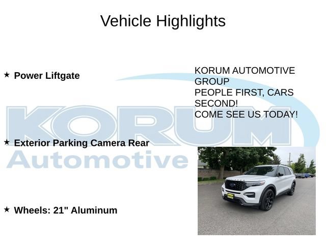 Certified 2022 Ford Explorer ST-Line w/ Class IV Trailer Tow Package AWD/4WD image 12