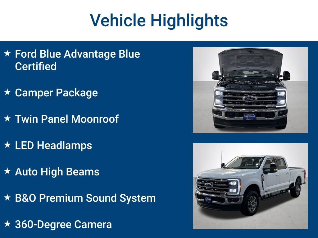 Certified 2025 Ford F350 Lariat w/ Camper Package AWD/4WD image 3