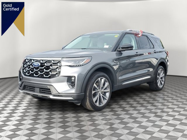 Certified 2025 Ford Explorer Platinum w/ Ultimate Package