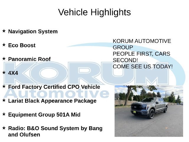 Certified 2026 Ford F150 Lariat AWD/4WD image 4