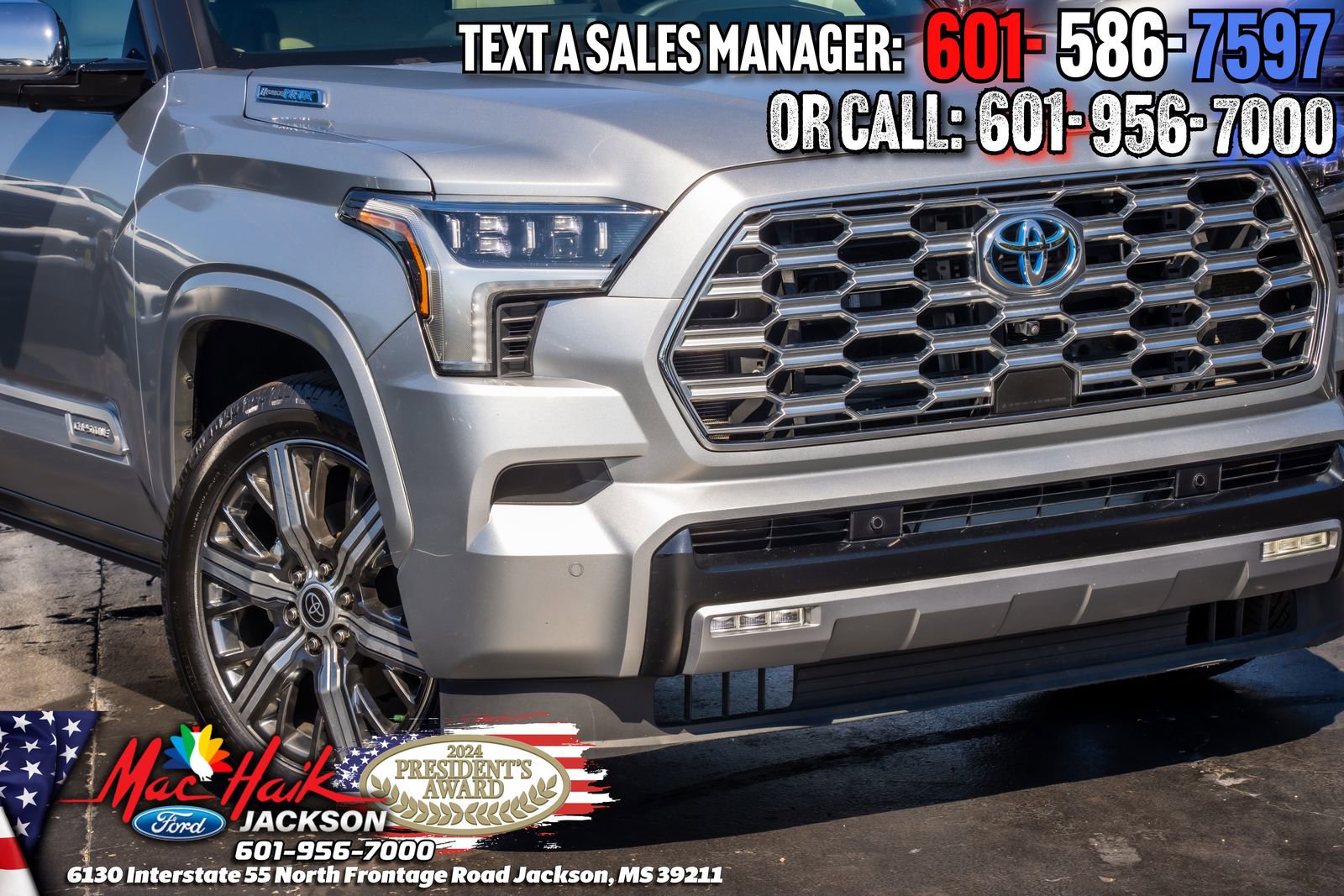 Used 2023 Toyota Sequoia Capstone AWD/4WD image 2