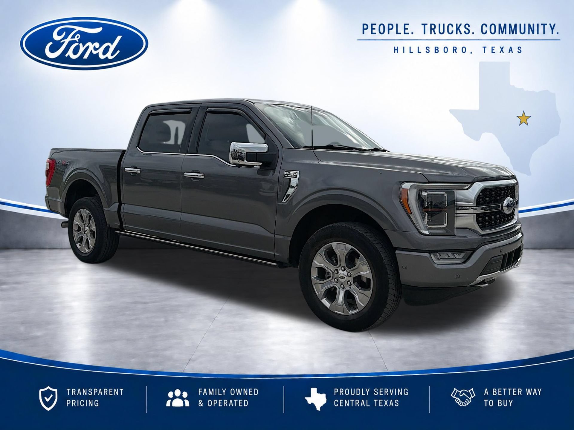 Certified 2023 Ford F150 Platinum w/ Equipment Group 701A High AWD/4WD image 3