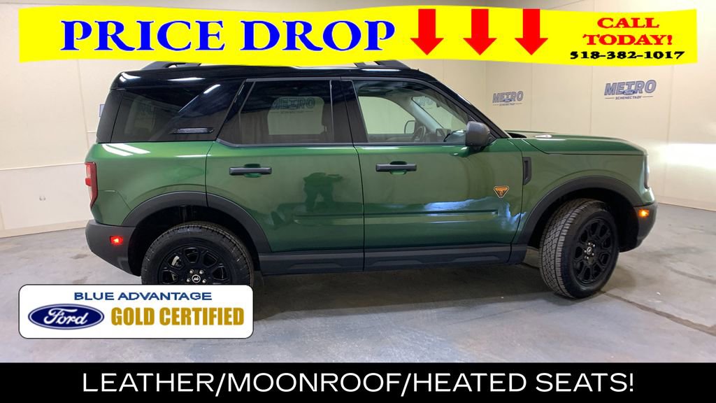 Certified 2025 Ford Bronco Sport Badlands w/ Badlands Tech Package AWD/4WD image 2