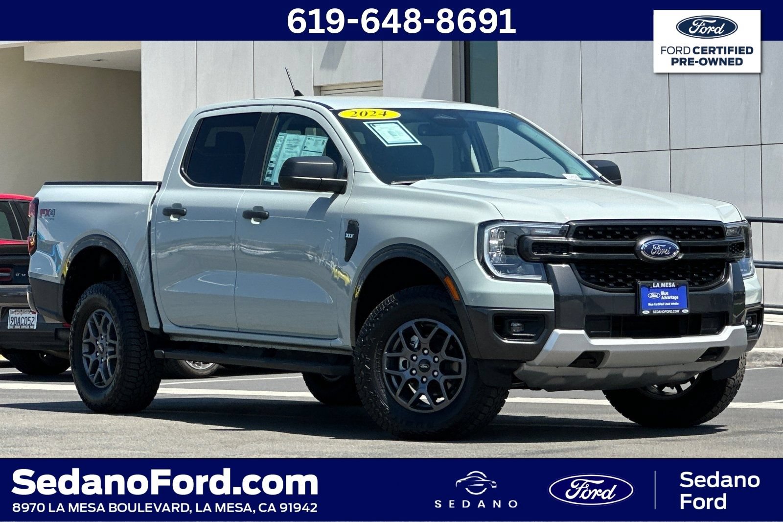 Certified 2024 Ford Ranger XLT w/ FX4 Off-Road Package AWD/4WD video 1