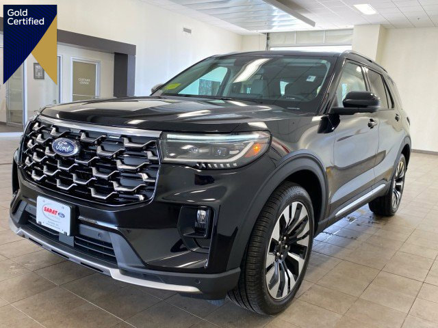 Certified 2025 Ford Explorer Platinum w/ LUX Leather Package AWD/4WD image 1