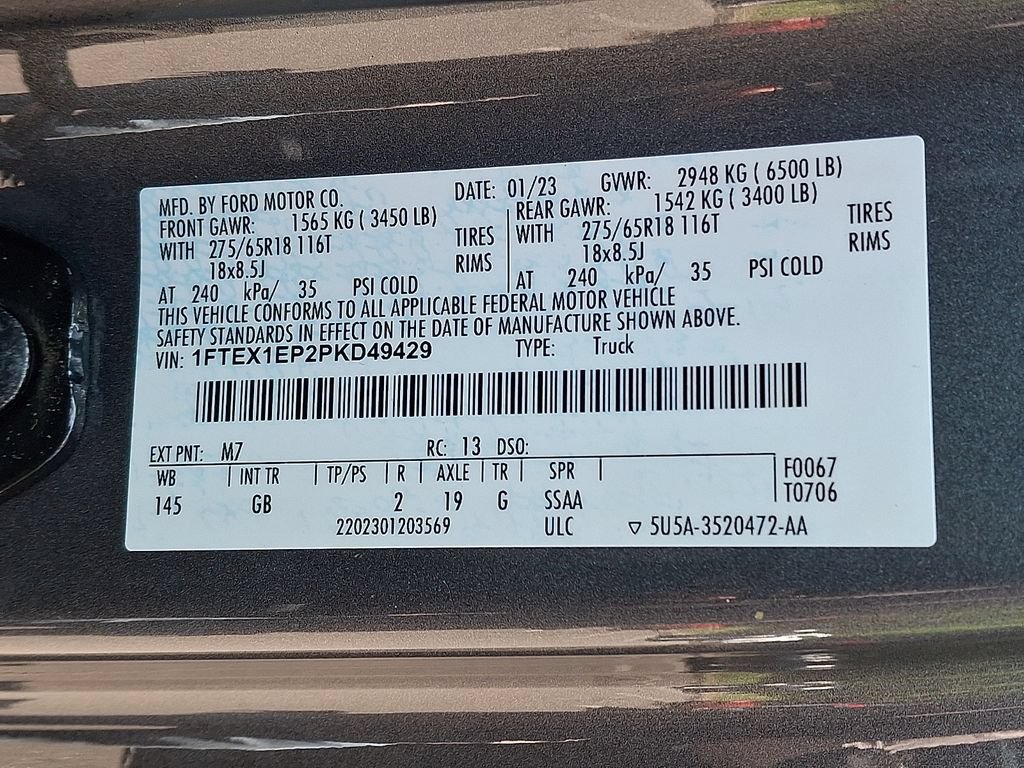 Certified 2023 Ford F150 XL w/ STX Appearance Package AWD/4WD image 28