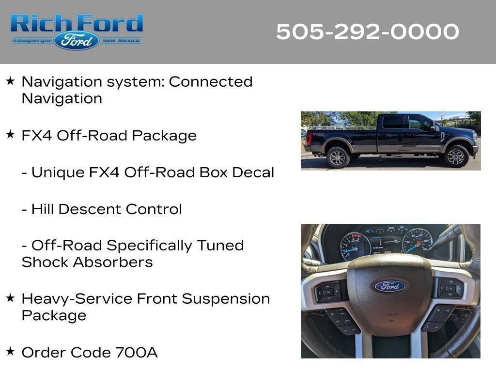 Certified 2022 Ford F250 King Ranch w/ FX4 Off-Road Package AWD/4WD image 25